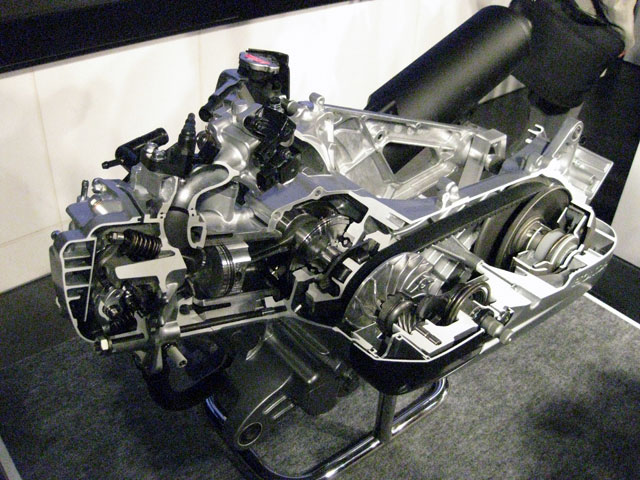 125ccスクーターエンジン